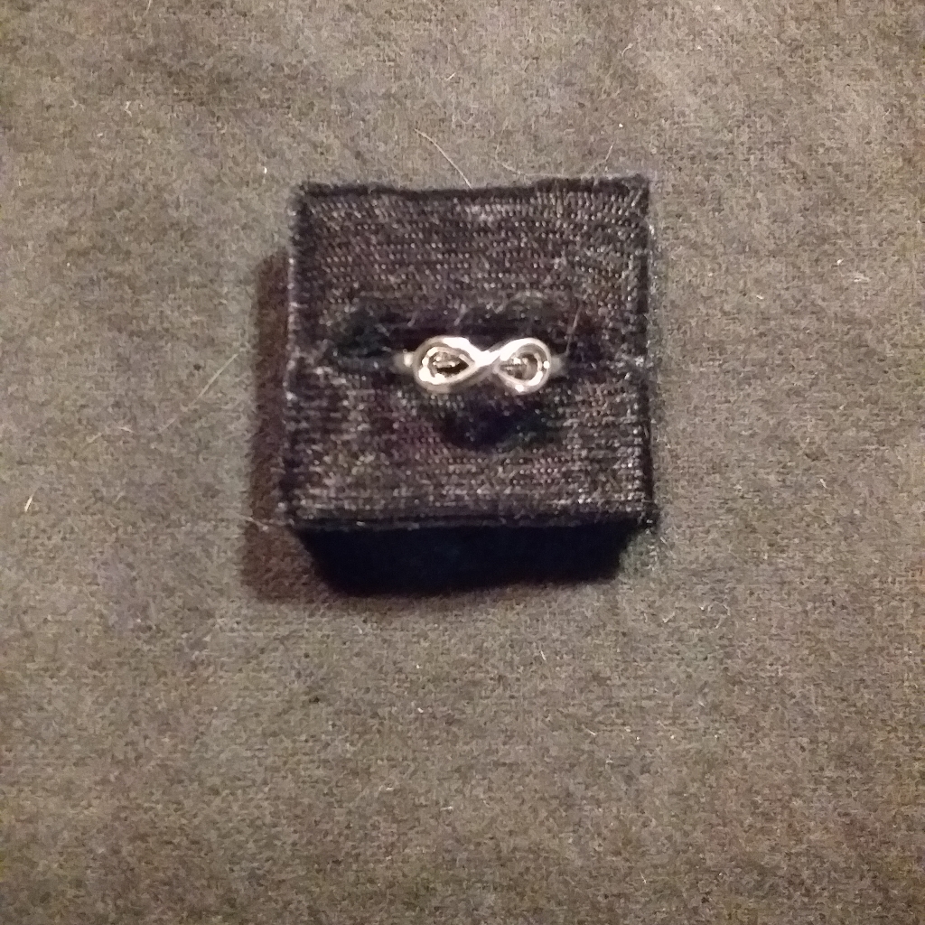 Silver Infinity Toe Ring